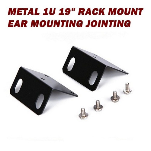 Metal rack mount ear - mount,